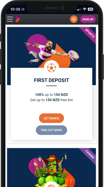 Tony Bet Aplicação móvel